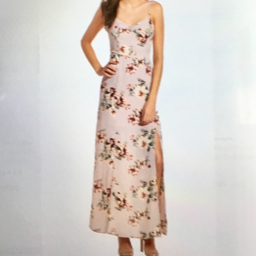 Leith maxi dress side slit xl new w/ tags NEW